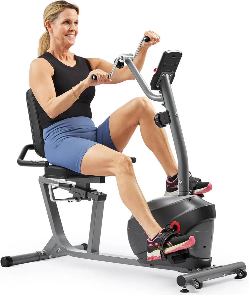 TAURKENAM TAURKENAM Recumbent Bike with Arm Exerciser — product photo