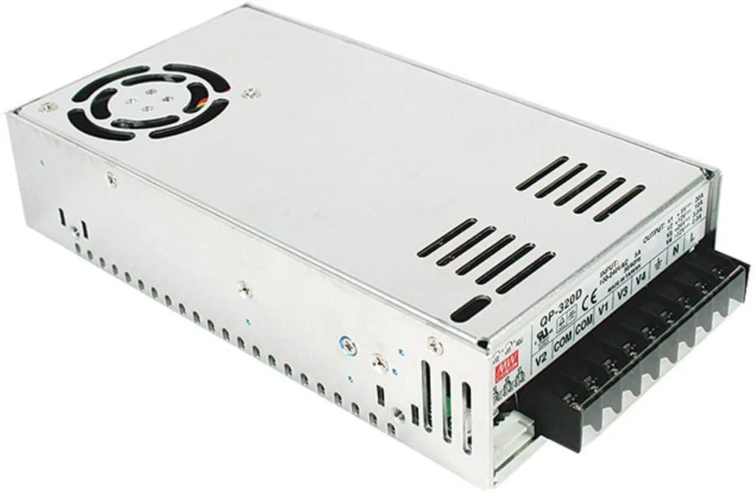 Mean Well Mean Well QP-320D 5V +/-12V 24V 316W Quad Output AT Power Supply — product photo
