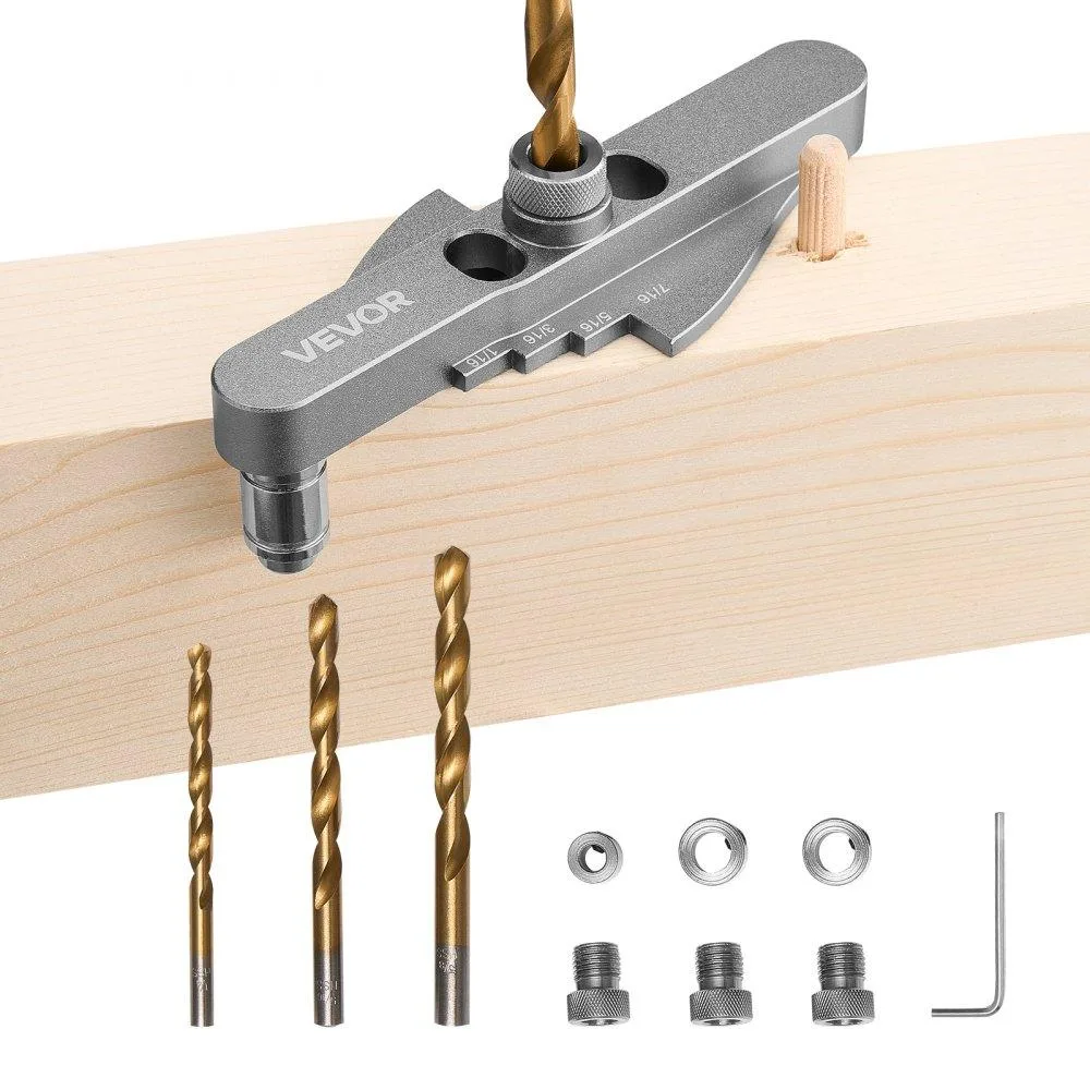 VEVOR VEVOR SSXR2502 Doweling Jig Kit 1/4 5/16 3/8 in — product photo