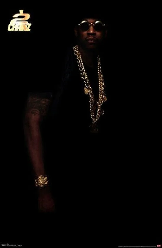 2 Chainz poster print on heavy paper, 24 x 36 inches