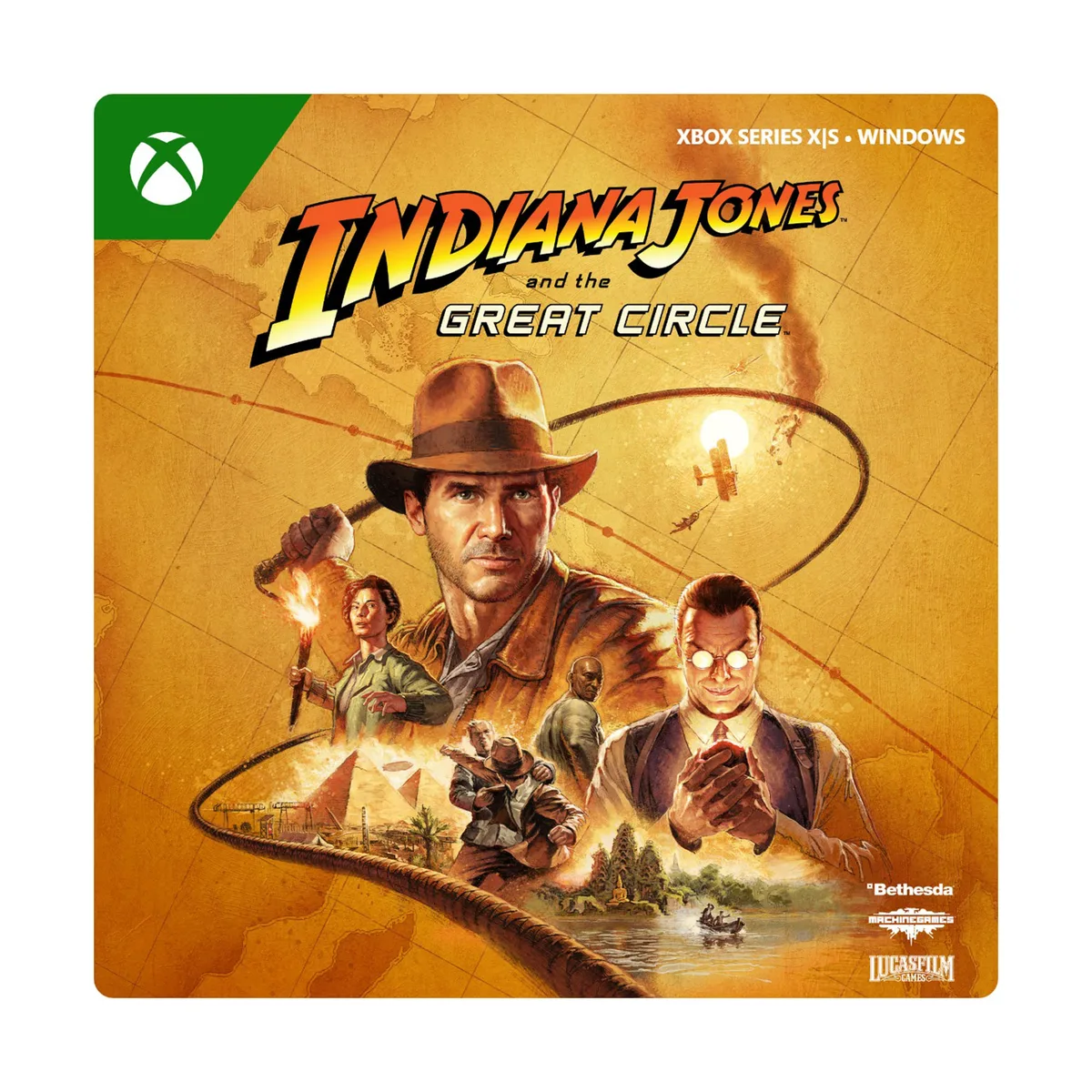 Bethesda Softworks Bethesda Softworks G7Q-00335 Indiana Jones and the Great Circle downloadable game — product photo