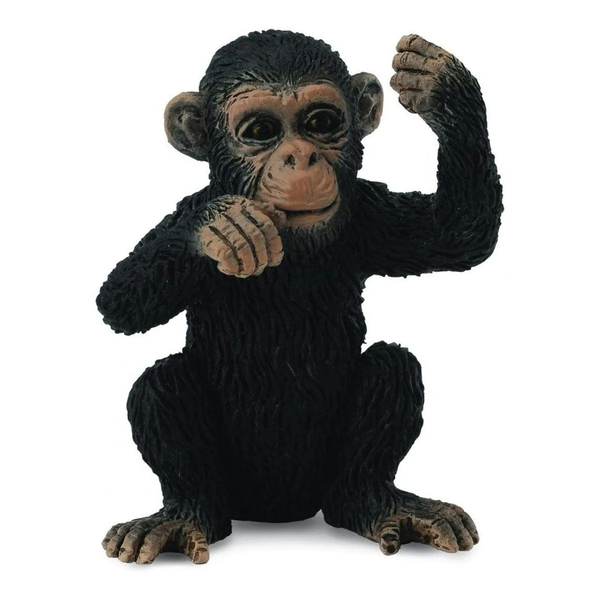 Reeves Reeves CollectA Chimpanzee Cub Thinking Figure 1.5" 88495 — product photo