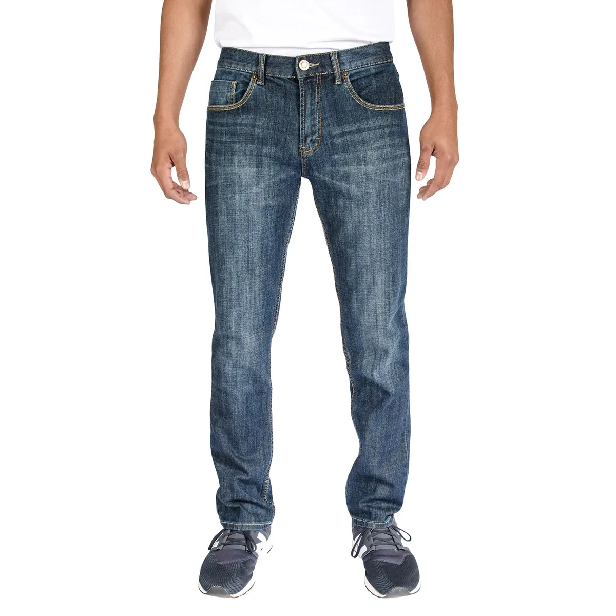 Altatac Altatac Alta Denim Men's Stretch Skinny Slim Fit Jeans Dark Vintage Wash 30x32 — product photo