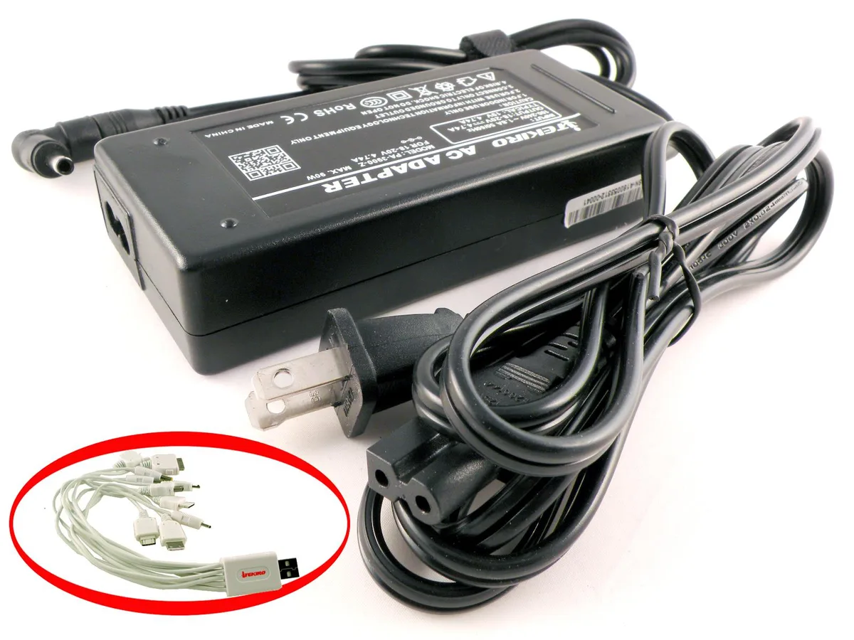 iTekiro iTekiro 90W AC Adapter for HP 709985/709986/709987/710412/710413/710414/714159/714657 — product photo