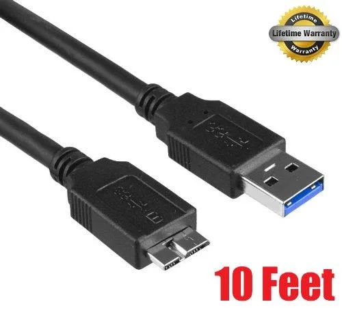 iMBAPrice iMBAPrice USB 3.0 A to Micro B Cable 10ft Black — product photo