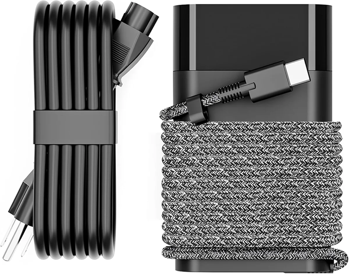 FLEANE FLEANE 65W USB-C Laptop Charger for HP Spectre x360 Envy Elitebook x360 Pavilion Elite x2 — product photo