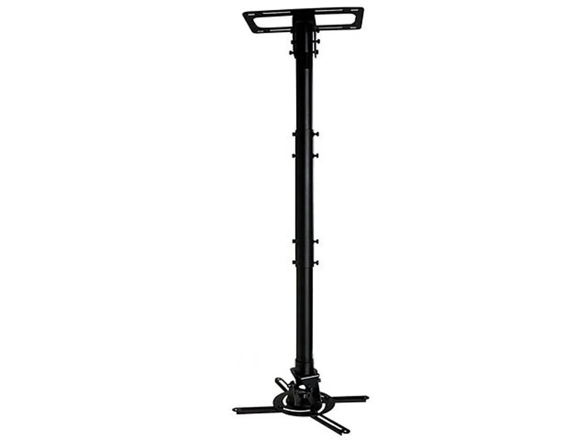 Monoprice Inc. Monoprice 106529 Extendable Ceiling Bracket 36in 50lbs Pan Tilt Swivel 360 Projector Accessory — product photo