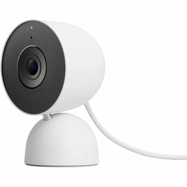 Google Google Nest Cam Indoor 2K Snow Color 15 ft Night Vision — product photo