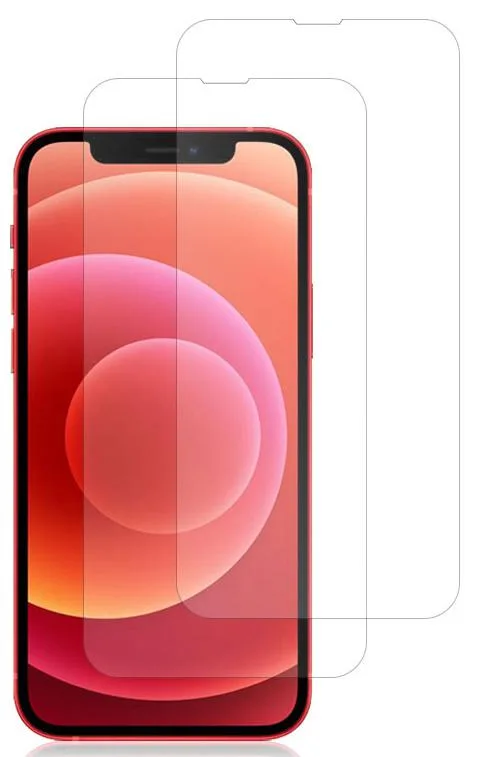 Nakedcellphone Nakedcellphone Tempered Glass Screen Protector Twin Pack for iPhone 13 Pro Max — product photo