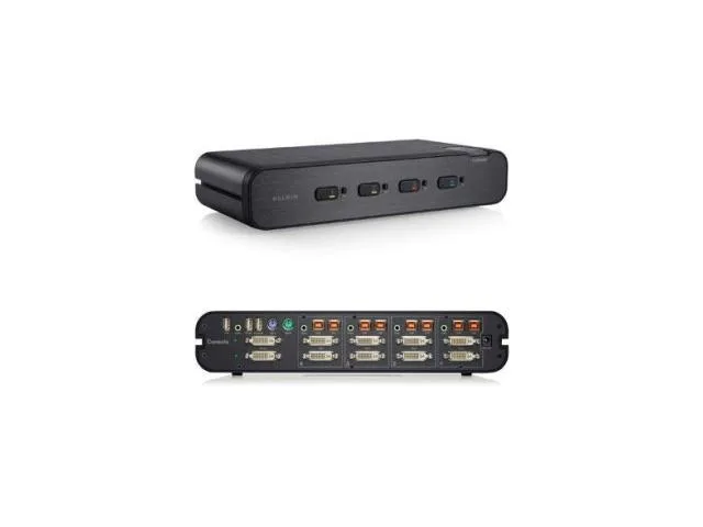 Belkin Belkin F1DN104F 8-port Dual Head DVI-I KVM Switch — product photo