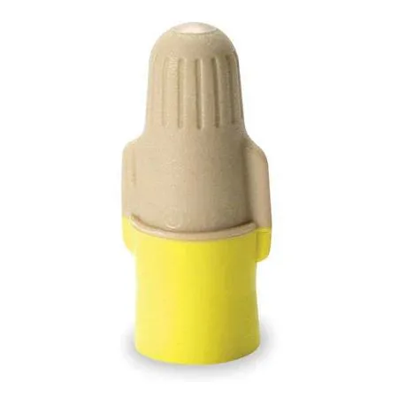 3M 3M Twist-On Wire Connector Tan/Yellow 22-12 AWG Pack 100 — product photo