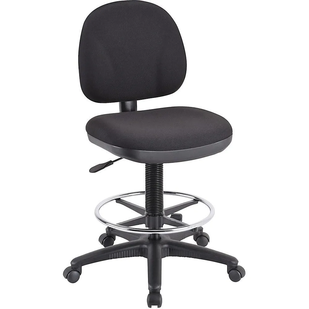 Lorell Lorell 80008 Adjustable Multi Task Stool Black 24x24x40-1/2x50-1/2 office furniture — product photo