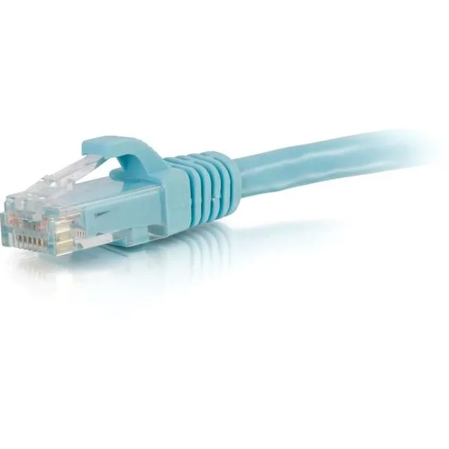 Cables To Go Cables To Go 00771 Cat6a network ethernet cable aqua 25 ft 7.62 m — product photo