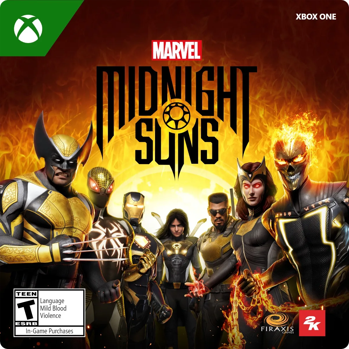2K GAMES 2K GAMES G3Q-01996 Marvel's Midnight Suns Xbox One Standard Edition downloadable game — product photo