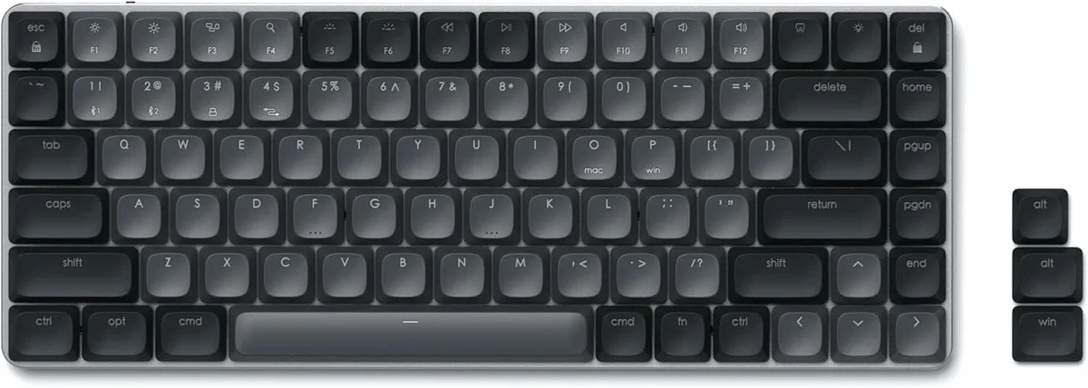 TUKO TUKO 75% Mechanical Gaming Keyboard 84 Keys Dark Gray — product photo