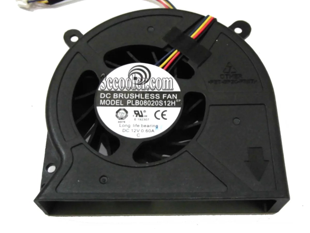 OEM Industries OEM Industries PLB08020S12H 12V .6A 80x80x20mm CPU cooler — product photo