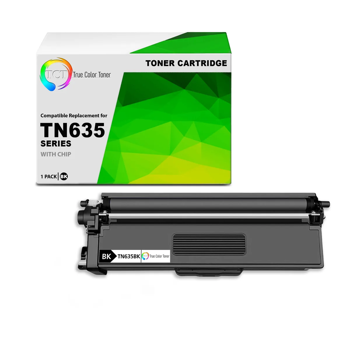 TCT TCT TN635BK Black Toner Cartridge 3000 Pages — product photo