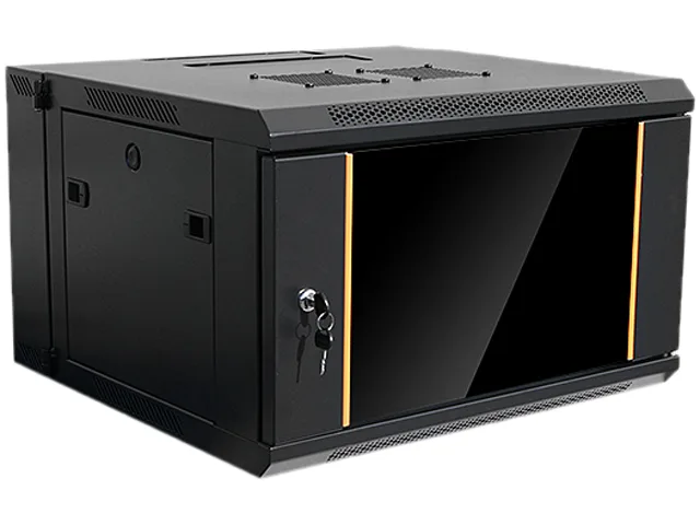 iStarUSA Inc. iStarUSA Inc. WMZ655-KBR1U 6U 550mm Wallmount Server Rack with 1U Keyboard Drawer — product photo
