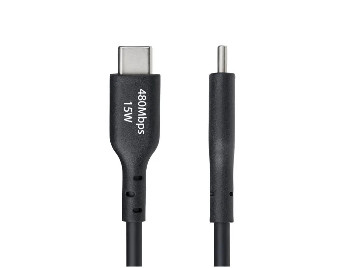 STARTECH STARTECH 10-Pack USB-A to USB-C Cable 6ft 1.8m 3A 480Mbps Black — product photo