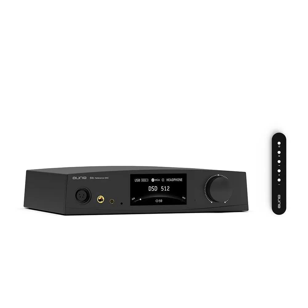 Aune Audio Aune Audio S9c Pro DAC Headphone Amp 2 in 1 accessory (Black) — product photo