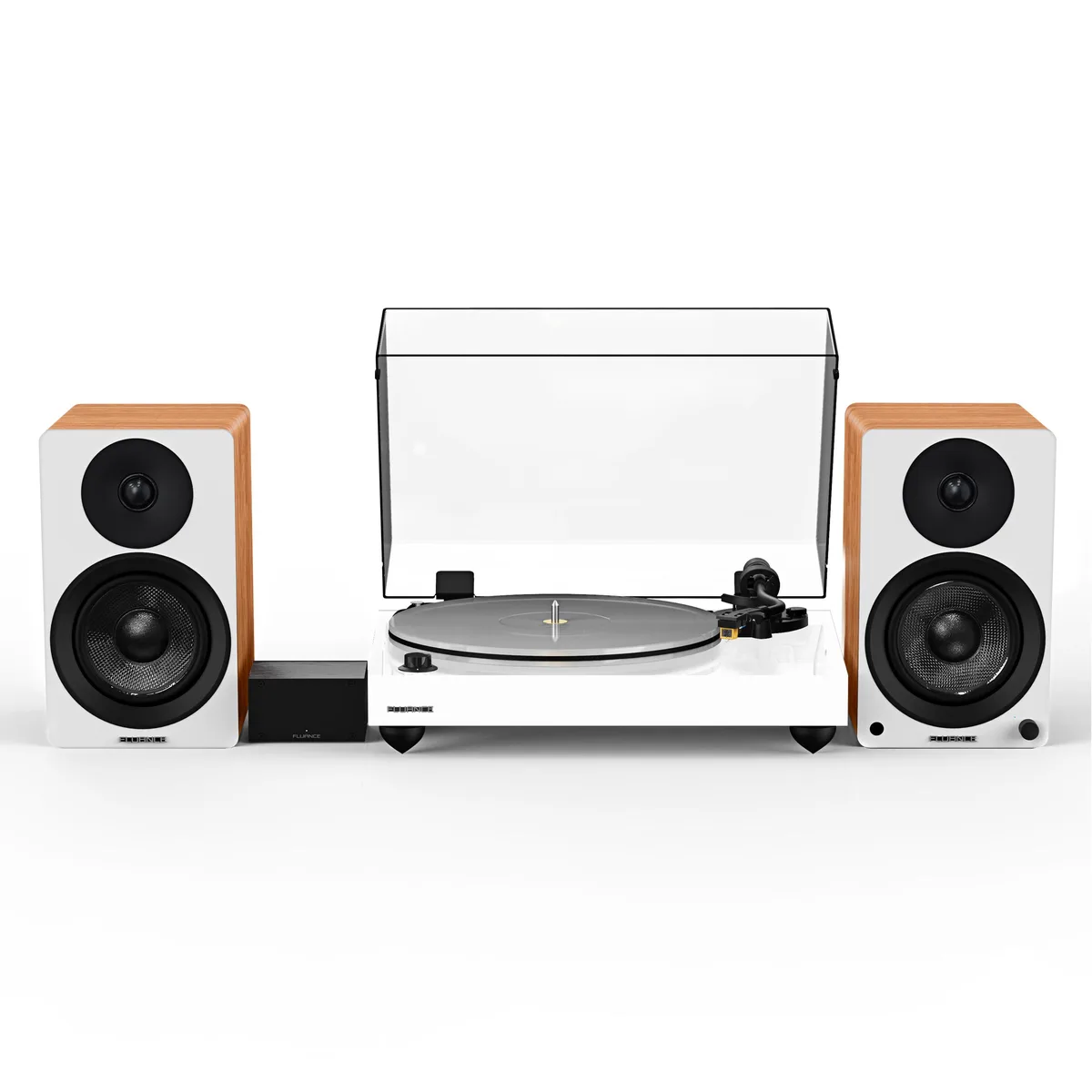Fluance Fluance RT85NWHPA41W Turntable System Ivory 90W 33.44lbs — product photo