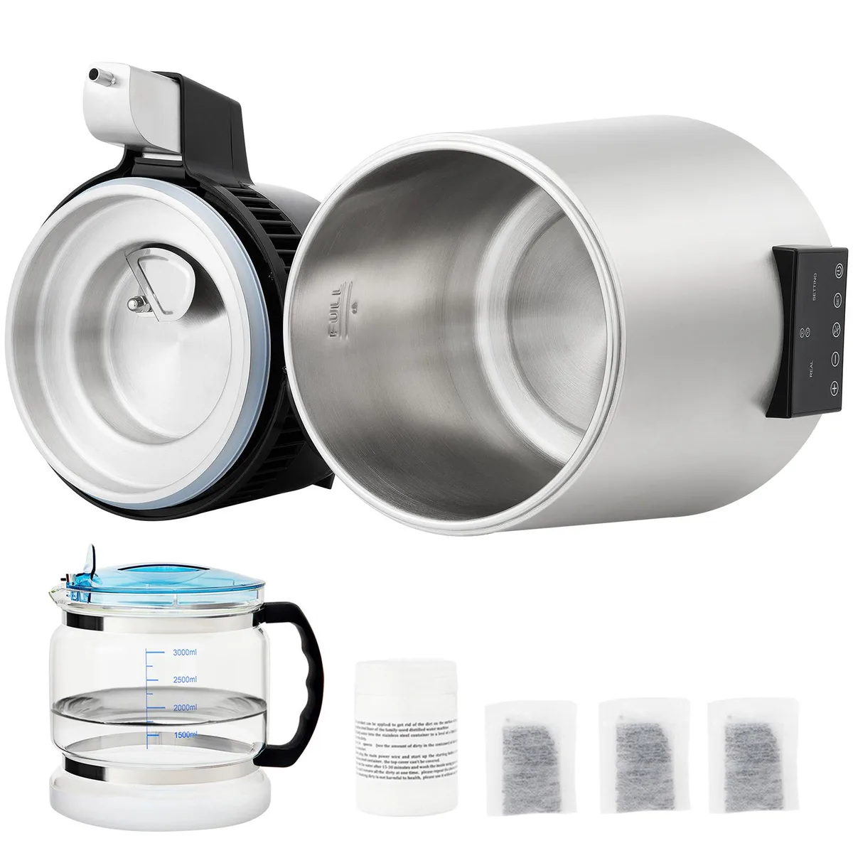 VEVOR VEVOR YMK40207 1.1Gal Water Distiller 0.3Gal/H 750W — product photo