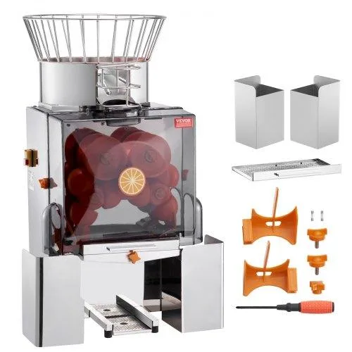VEVOR VEVOR NS2000E-4 Commercial Orange Juicer 120W 25 Oranges/Min — product photo