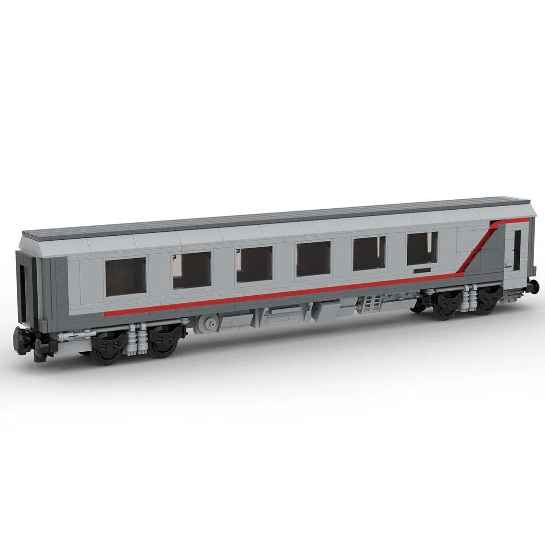 ZITIANYOUBUILD ZITIANYOUBUILD MOC-67867 6wide Static Edition Sleeping Car RZD 815 Parts — product photo
