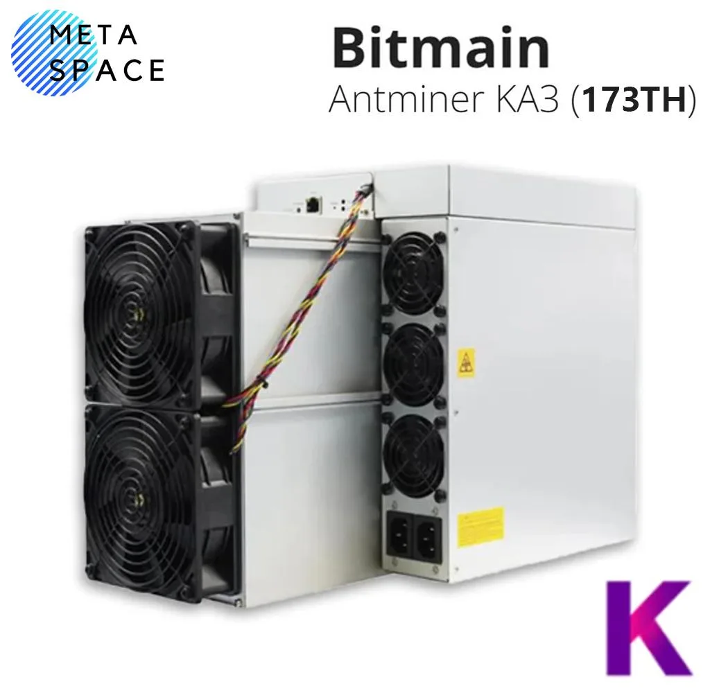 AFRNDK AFRNDK Antminer KA3 173TH/s 3154W Blake2S ASIC mining hardware — product photo