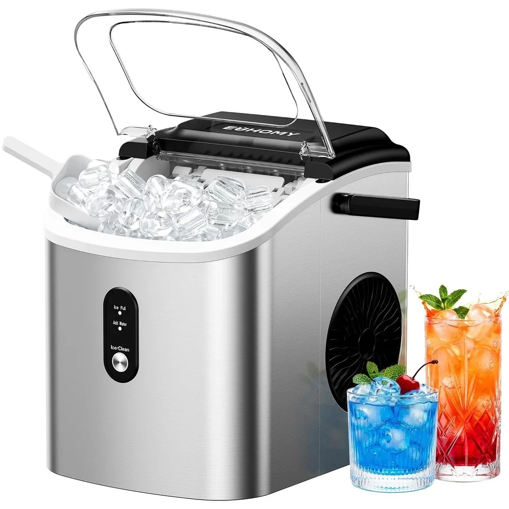 EUHOMY EUHOMY IM003BSI Ice Maker 26.5 lbs/day 1.2L 45dB — product photo