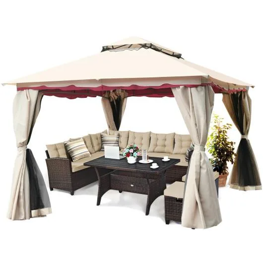 SlickBlue SlickBlue Heavy Duty Party Wedding Car Canopy 13' x 10' x 9' White — product photo