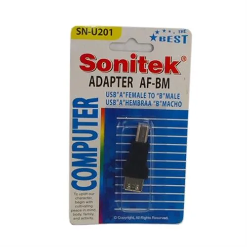 Trisonic USB A female to B male adapter 201