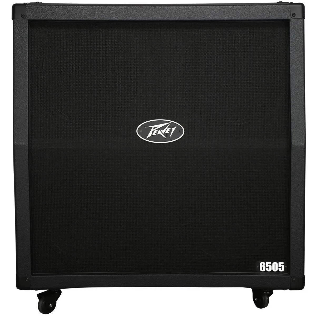 Peavey 6505 slant 4x12 cabinet, closed back, textured black vinyl, four Sheffield 1200 speakers