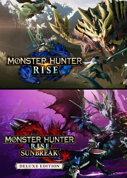 Capcom Capcom Monster Hunter Rise + Sunbreak Deluxe 73237 downloadable game — product photo