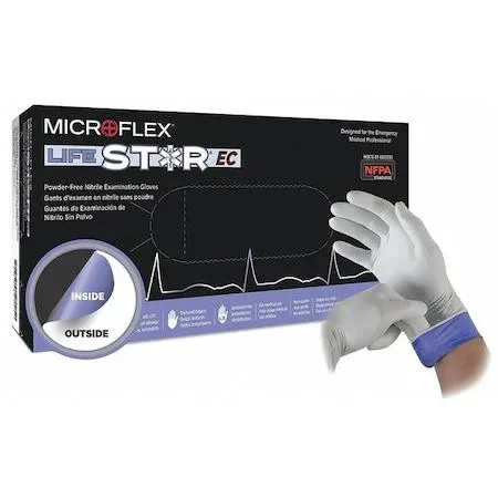 ANSELL ANSELL LSE-104 Disposable Nitrile Gloves 5.5 mil Palm — product photo
