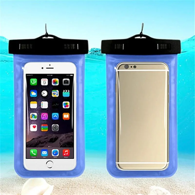 The Perfect Part The Perfect Part Waterproof Floating Phone Pouch 3 Pack Deep Blue — product photo