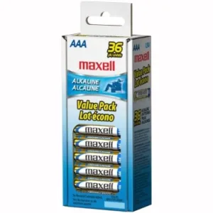 maxell maxell 723815 AAA Alkaline Batteries 36-pack standard battery — fotografie produktu