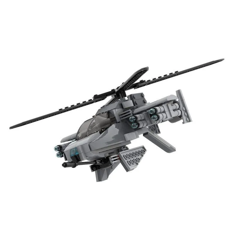 ZITIANYOUBUILD ZITIANYOUBUILD MOC-217822 Helicopter AH-2 Viper 371PCS Building Blocks Set — product photo