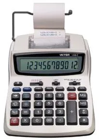 Victor Victor 1208-2 Printing Calculator 12-Digit LCD — product photo