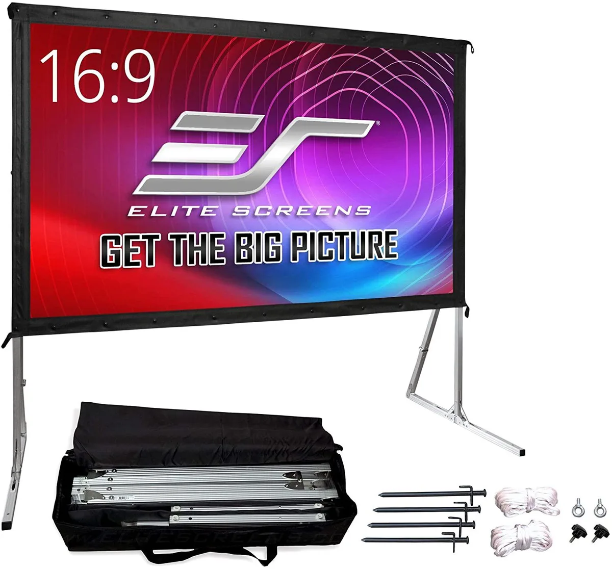 Elite Screens Inc. Elite Screens Yard Master 2 90" projector screen 16:9 92" diagonal — product photo