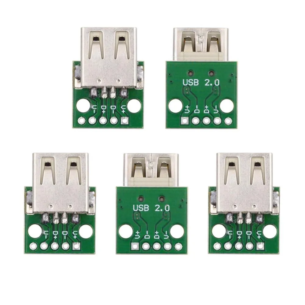 LORDWORLD LORDWORLD USB 2.0 Type-A Female Connector 5pcs 480Mbps — product photo