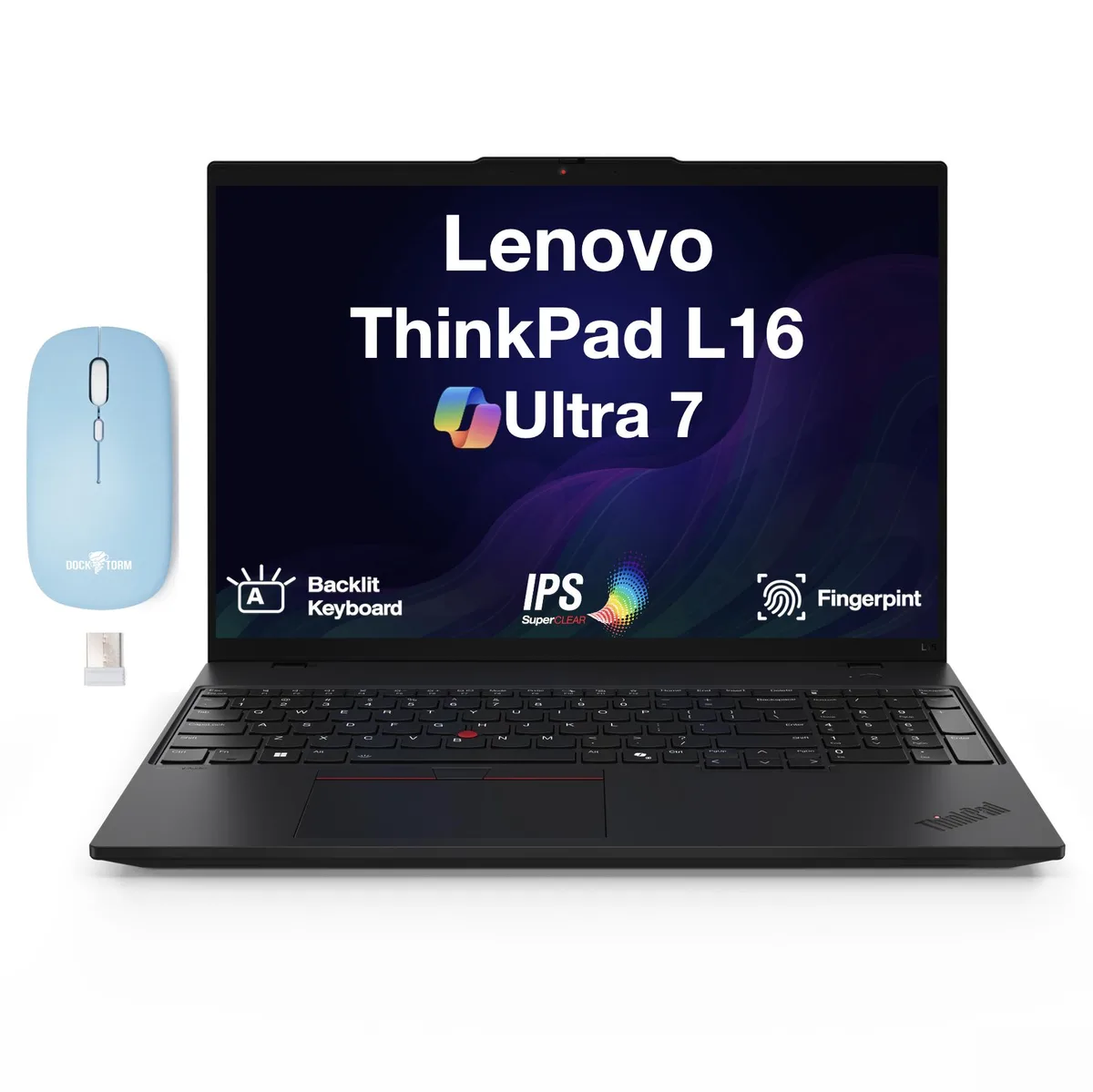 Lenovo Lenovo ThinkPad L16 Copilot+ laptop 16.0" Intel Core Ultra 7 155U 64GB DDR5 4TB PCIe SSD — product photo