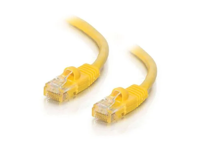 Cables To Go Cables To Go 22105 Cat5e network ethernet cable 1 ft Yellow — product photo