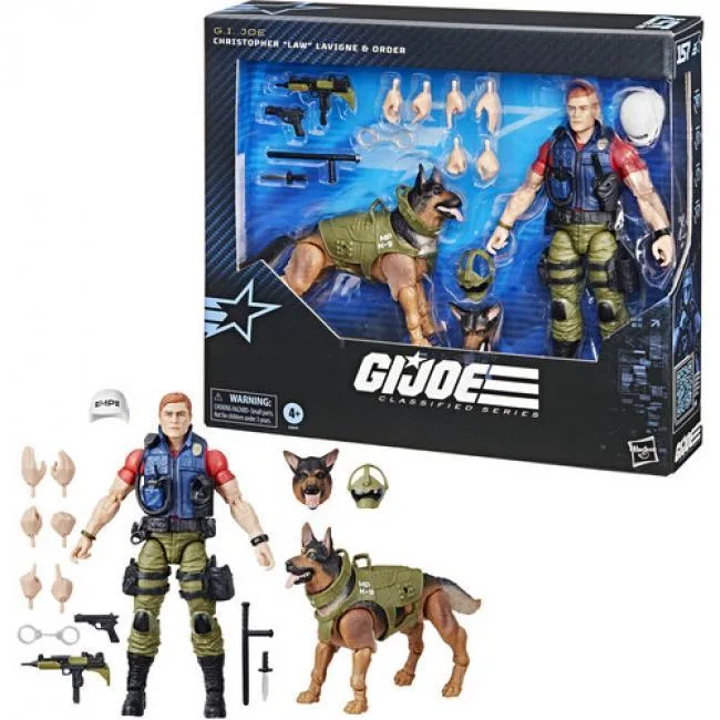Hasbro Hasbro G08495L00 G.I. Joe Classified Series #157 Law &amp; Order Action Figure — product photo