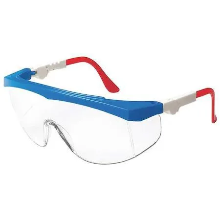 Condor Condor 4VCD2 Spirit Safety Glasses Anti-Fog Clear Lens Blue Frame — product photo