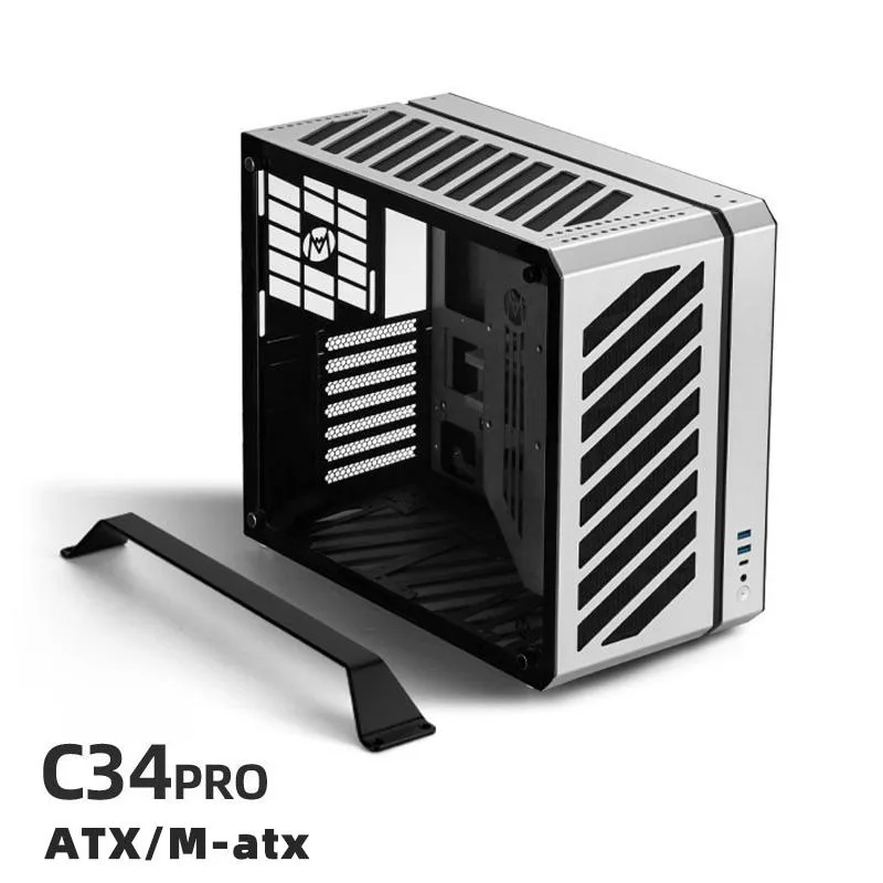 Mechanic master Mechanic master C34 Pro EATX Aluminium Case Silver — product photo