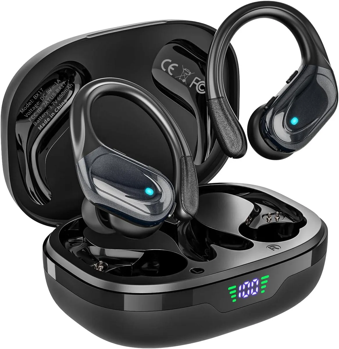 Towond Towond BX17 wired earbuds 14.3 mm drivers IPX7 80 hrs — product photo