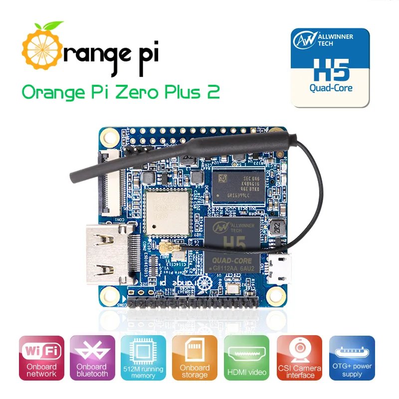 ITCARDIAG ITCARDIAG Orange Pi Zero Plus2 H5 2GB 16GB EMMC engineering development tool — product photo