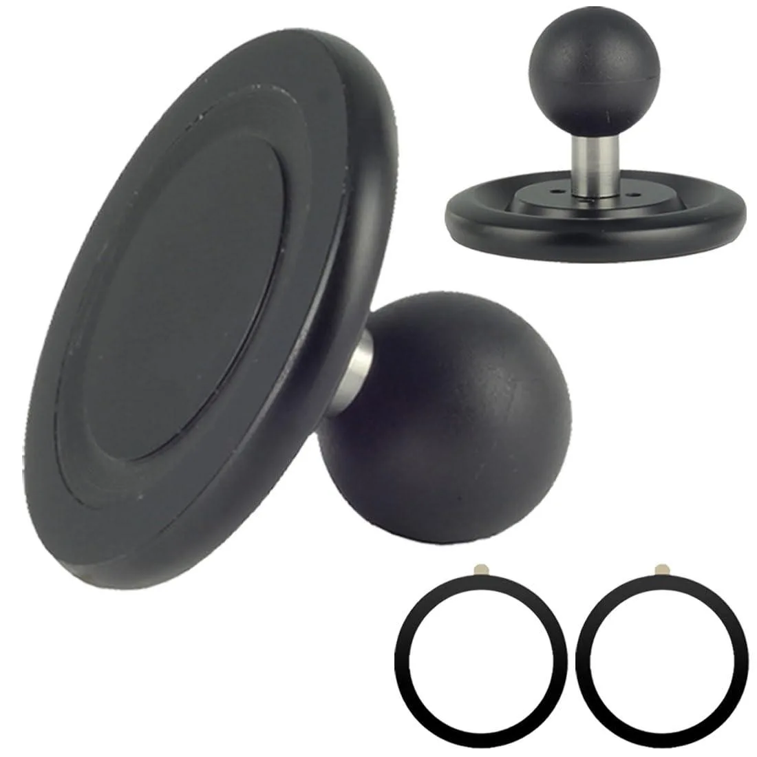 DEKEENSTAR 25B-MTM01 Magnetic Phone Mount B-Size 1" Ball MagSafe iPhone 12-17 — product photo