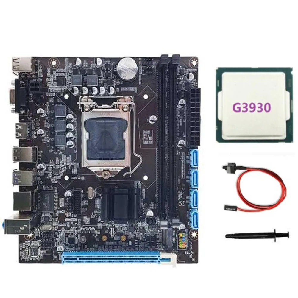 YINGHUA YINGHUA H110 Server Motherboard LGA1151 DDR4 + G3930 CPU — product photo